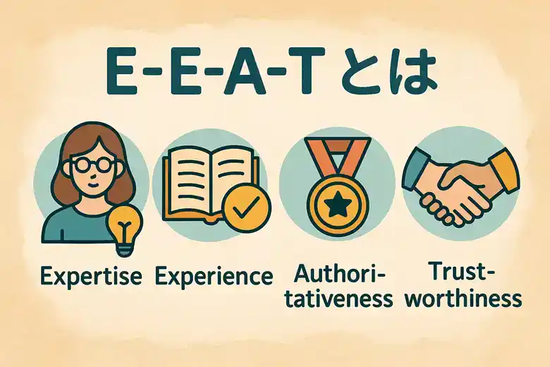 E-E-A-Tとは？SEOに必須の4要素（経験・専門性・権威性・信頼性）を徹底解説
